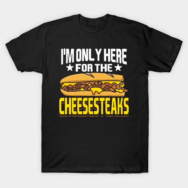 Cheesesteak, Cheesesteak Rolls, Philly Cheesesteak T-Shirt by maxdax